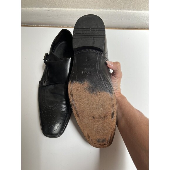 Hugo Boss Men's Brossio Leather Oxford Size 11 - Picture 5 of 11